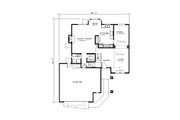 Country Style House Plan - 4 Beds 2.5 Baths 2184 Sq/Ft Plan #515-67 Floor 