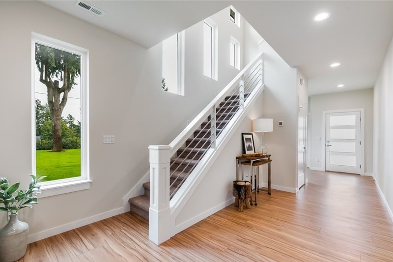 Architectural House Design - Interior - Entry 1 for Contemporary House Plan #1066-88 - 4 bed, 2.5 bath