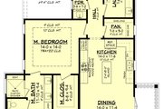 Farmhouse Style House Plan - 4 Beds 3.5 Baths 2200 Sq/Ft Plan #430-274 