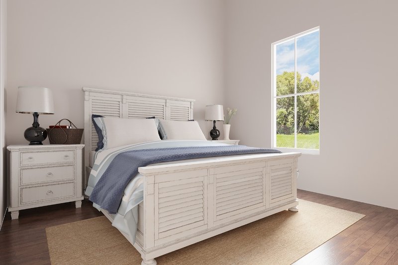Architectural House Design - Interior - Bedroom for Farmhouse House Plan #54-419 - 3 bed, 2.5 bath