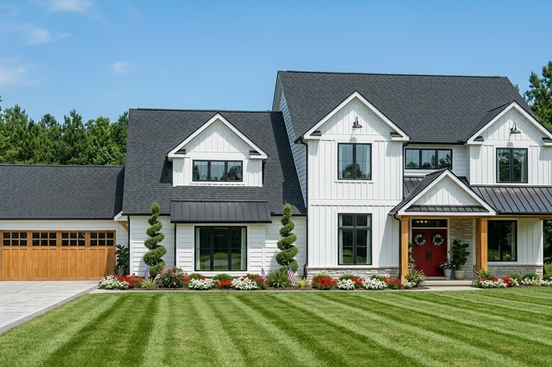 Home Plan - Exterior - Other Elevation 3 for Farmhouse House Plan #1064-113 - 5 bed, 4.5 bath