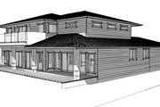 European Style House Plan - 4 Beds 3.5 Baths 3158 Sq/Ft Plan #1101-34 