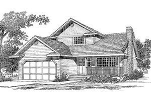 Traditional Exterior - Front Elevation Plan #47-149