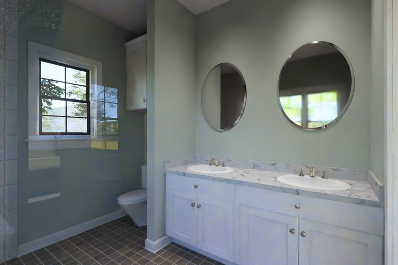 Dream House Plan - Interior - Master Bathroom 1 for Cottage House Plan #513-2441 - 2 bed, 2 bath