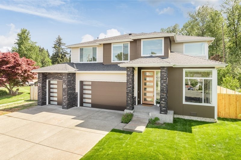House Blueprint - Exterior - Other Elevation for Contemporary House Plan #1066-121 - 4 bed, 2.5 bath