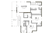 Modern Style House Plan - 4 Beds 3.5 Baths 3692 Sq/Ft Plan #48-247 