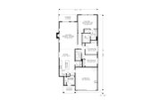 Craftsman Style House Plan - 3 Beds 2 Baths 1665 Sq/Ft Plan #53-648 