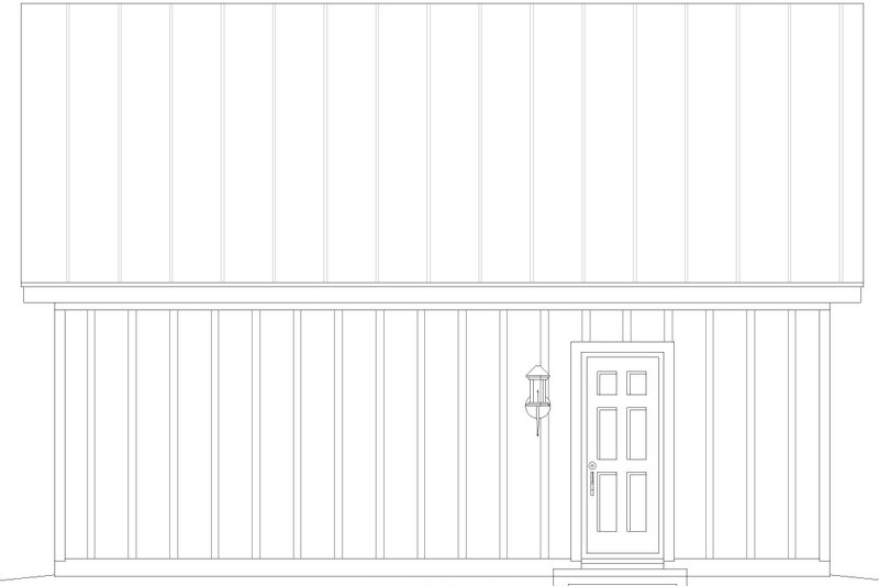 Home Plan - Exterior - Other Elevation 1 for Craftsman House Plan #932-1149, 0 bath