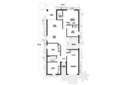 Modern Style House Plan - 4 Beds 2 Baths 1407 Sq/Ft Plan #420-202 