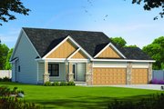 Farmhouse Style House Plan - 2 Beds 2 Baths 1471 Sq/Ft Plan #20-2446 