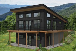 House Plan Design - Country Exterior - Front Elevation Plan #932-1140