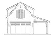 Farmhouse Style House Plan - 1 Beds 1 Baths 893 Sq/Ft Plan #1114-55 Exterior 