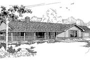 Ranch Style House Plan - 3 Beds 2.5 Baths 1998 Sq/Ft Plan #60-143 