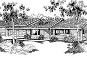 Ranch Style House Plan - 2 Beds 2 Baths 1585 Sq/Ft Plan #60-132 