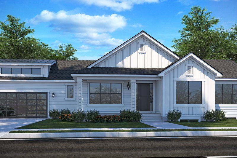 Home Plan - Country Exterior - Front Elevation Plan #1073-19