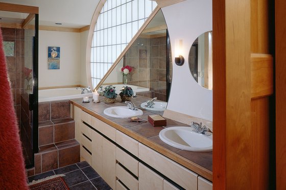 Interior - Master Bedroom for Contemporary House Plan #454-3 - 3 bed, 2.5 bath