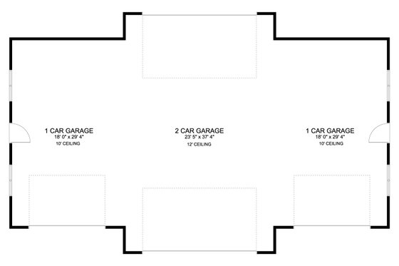 Floor Plan - Main Floor for Farmhouse House Plan #1060-162, 0 bath