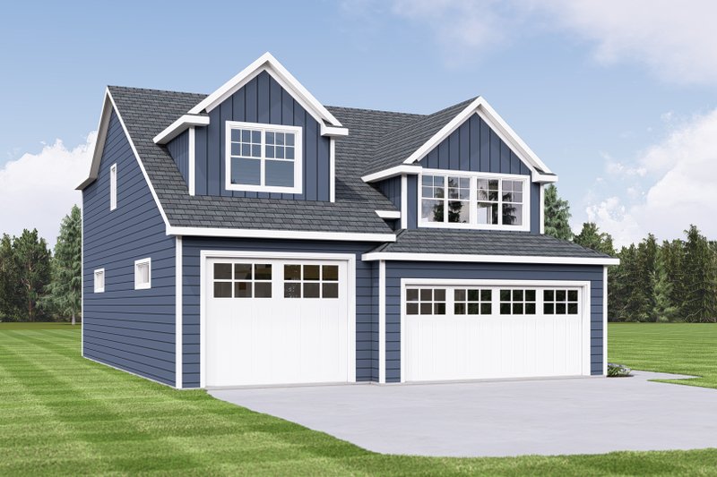 House Design - Exterior - Front Elevation 3 for Craftsman House Plan #1064-340 - 4 bed, 3.5 bath