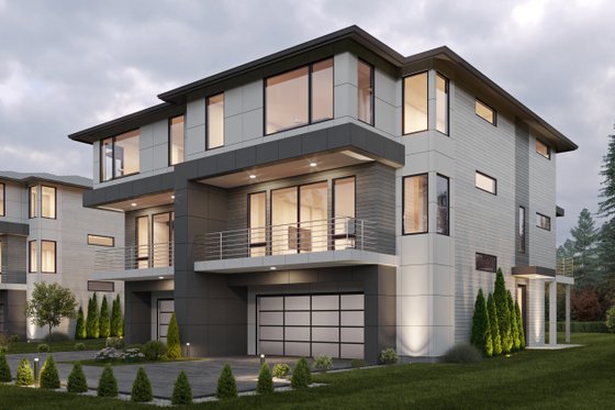 Exterior - Other Elevation for Contemporary House Plan #1066-238 - 8 bed, 6.5 bath
