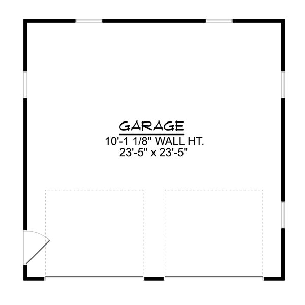 Traditional Floor Plan - Main Floor Plan #1064-139