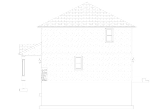 Exterior - Other Elevation for Farmhouse House Plan #1060-441 - 3 bed, 2.5 bath
