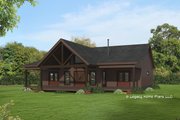 Country Style House Plan - 3 Beds 2 Baths 1792 Sq/Ft Plan #932-618 