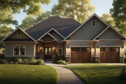 Farmhouse Style House Plan - 5 Beds 3.5 Baths 2781 Sq/Ft Plan #1109-13 Photo 