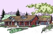 Country Style House Plan - 4 Beds 2 Baths 2533 Sq/Ft Plan #60-295 