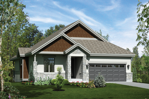 Traditional Exterior - Front Elevation Plan #25-4363