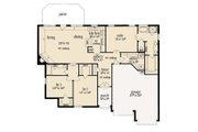 European Style House Plan - 3 Beds 2 Baths 1604 Sq/Ft Plan #36-458 