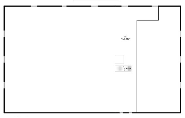 Architectural House Design - Country Floor Plan - Upper Floor Plan #1064-157