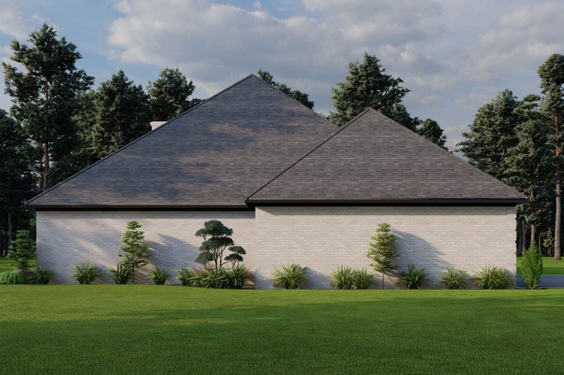 Architectural House Design - Exterior - Other Elevation 4 for Traditional House Plan #923-64 - 5 bed, 4 bath