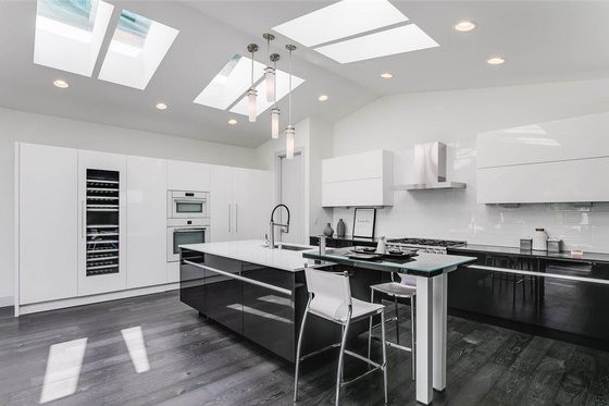 Interior - Kitchen 1 for Modern House Plan #1066-10 - 4 bed, 3 bath