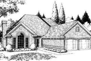 Traditional Exterior - Front Elevation Plan #310-140