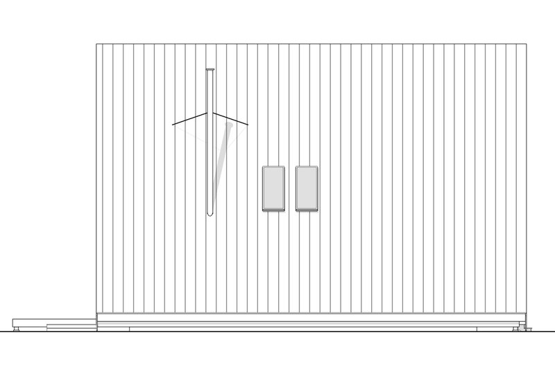 House Blueprint - Exterior - Other Elevation for Cottage House Plan #1114-33 - 4 bed, 3 bath