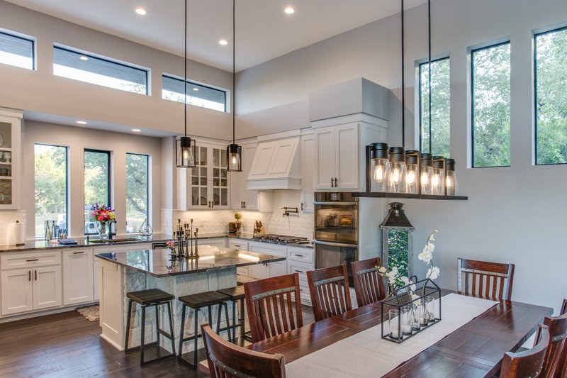 Dream House Plan - Interior - Dining Room for Contemporary House Plan #935-14 - 4 bed, 4 bath