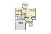 Ranch Style House Plan - 3 Beds 2.5 Baths 2310 Sq/Ft Plan #1070-28 