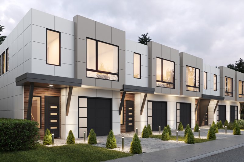Dream House Plan - Exterior - Other Elevation 1 for Contemporary House Plan #1066-247 - 15 bed, 10.5 bath