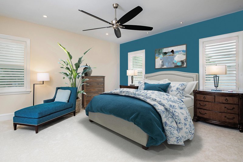 Home Plan - Interior - Master Bedroom for Cottage House Plan #938-130 - 3 bed, 3 bath