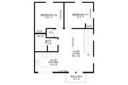 Contemporary Style House Plan - 2 Beds 1 Baths 817 Sq/Ft Plan #932-293 