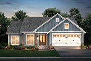 Farmhouse Style House Plan - 3 Beds 2 Baths 1521 Sq/Ft Plan #430-217 