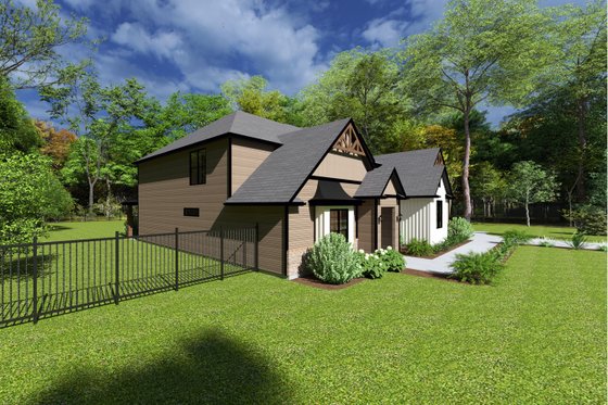 Exterior - Other Elevation for Traditional House Plan #1111-29 - 5 bed, 4.5 bath