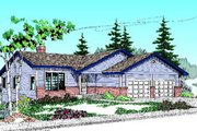 Traditional Style House Plan - 3 Beds 2.5 Baths 1985 Sq/Ft Plan #60-180 