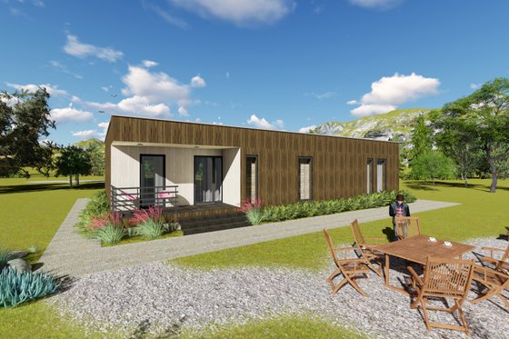 Photo for Modern House Plan #549-8 - 2 bed, 2 bath