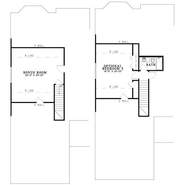 Home Plan - Farmhouse Floor Plan - Other Floor Plan #17-457