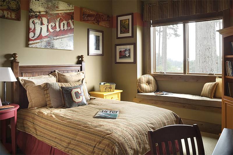 Home Plan - Bedroom - 5100 Square foot Craftsman home