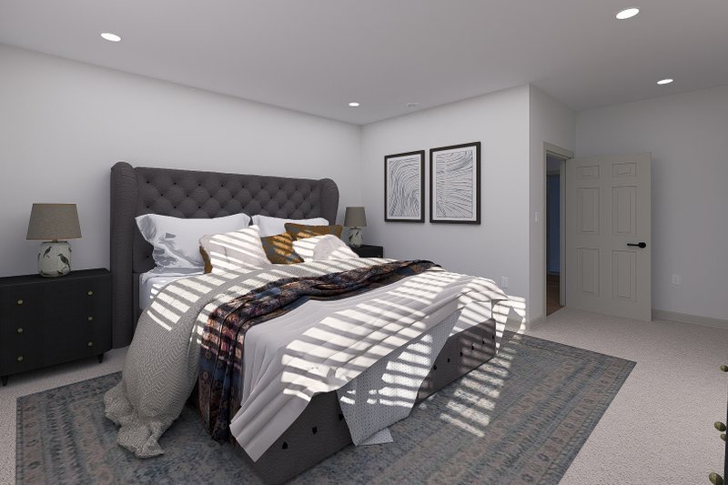 Dream House Plan - Interior - Master Bedroom for Ranch House Plan #1060-287 - 3 bed, 2 bath