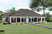 Southern Style House Plan - 3 Beds 3 Baths 2775 Sq/Ft Plan #44-128 