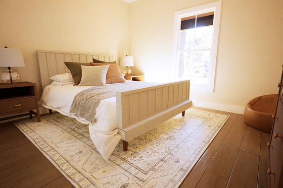 Interior - Bedroom for Cabin House Plan #1116-27 - 2 bed, 2 bath