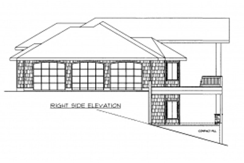 Dream House Plan - Photo 1 for Modern House Plan #117-443 - 2 bed, 2.5 bath
